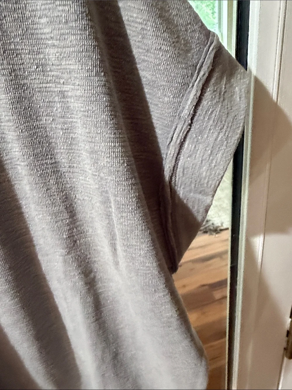 Oversize Zenana 2 piece outfit light gray - Picture 6 of 10
